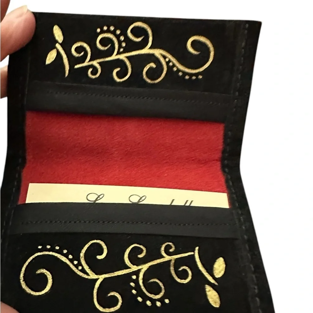 Business card hand painted by Colorado artist never used